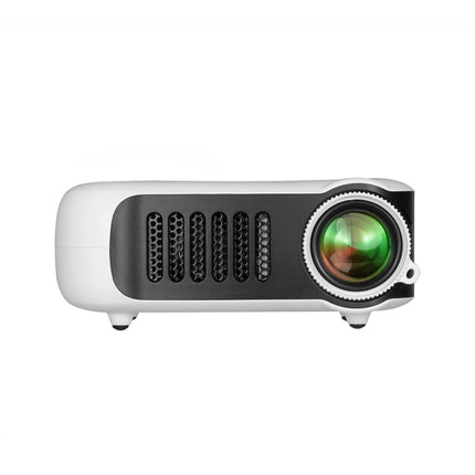 TRANSJEE A2000 320x240P 1000 ANSI Lumens Mini Home Theater HD Digital Projector, Plug Type: UK Plug, Plug Type: UK Plug(White)
