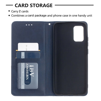 Rhombus Texture Horizontal Flip Magnetic Leather Case with Holder & Card Slots & Wallet, For Samsung Galaxy A02s (EU Version), For Nokia 5.4