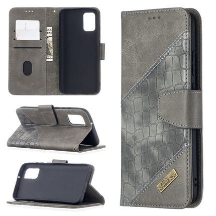 Matching Color Crocodile Texture Horizontal Flip PU Leather Case with Wallet & Holder & Card Slots, For Nokia 5.4, For Samsung Galaxy A02s (EU Version)