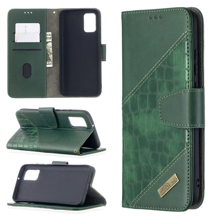 Matching Color Crocodile Texture Horizontal Flip PU Leather Case with Wallet & Holder & Card Slots, For Nokia 5.4, For Samsung Galaxy A02s (EU Version)