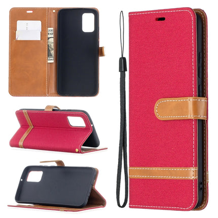 Color Matching Denim Texture Horizontal Flip Leather Case with Holder & Card Slots & Wallet & Lanyard, For Nokia 5.4, For Samsung Galaxy A02s (EU Version)