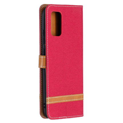 Color Matching Denim Texture Horizontal Flip Leather Case with Holder & Card Slots & Wallet & Lanyard, For Nokia 5.4, For Samsung Galaxy A02s (EU Version)