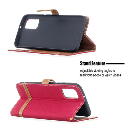 Color Matching Denim Texture Horizontal Flip Leather Case with Holder & Card Slots & Wallet & Lanyard, For Nokia 5.4, For Samsung Galaxy A02s (EU Version)