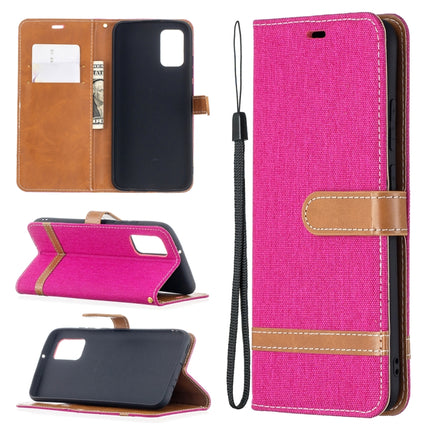 Color Matching Denim Texture Horizontal Flip Leather Case with Holder & Card Slots & Wallet & Lanyard, For Nokia 5.4, For Samsung Galaxy A02s (EU Version)