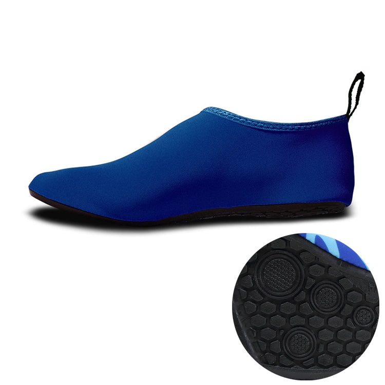 Non-slip Wear-resisting Thick Rubber Sole Diving Shoes and  Socks, One Pair