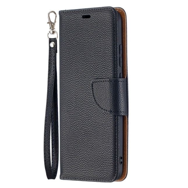 Litchi Texture Pure Color Horizontal Flip Leather Case with Holder & Card Slots & Wallet & Lanyard, For Samsung Galaxy A02s (EU Version)