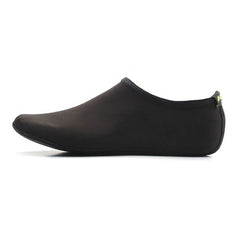 Non-slip Plastic Grain Texture Thick Cloth Sole Solid Color Diving Shoes and Socks, One Pair, M, L, XL, XXL