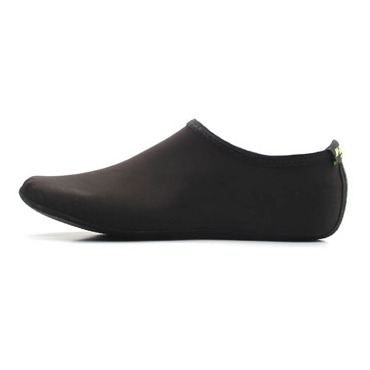 Non-slip Plastic Grain Texture Thick Cloth Sole Solid Color Diving Shoes and Socks, One Pair, XXXL