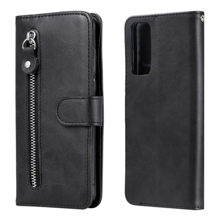 Fashion Calf Texture Zipper Horizontal Flip Leather Case with Stand & Card Slots & Wallet Function, For Huawei P smart 2021, For Huawei Y7a, For Honor 10X Lite, For Samsung Galaxy A52 5G