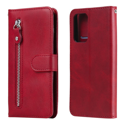 Fashion Calf Texture Zipper Horizontal Flip Leather Case with Stand & Card Slots & Wallet Function, For Huawei P smart 2021, For Huawei Y7a, For Honor 10X Lite, For Samsung Galaxy A52 5G