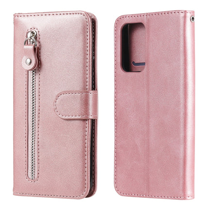 Fashion Calf Texture Zipper Horizontal Flip Leather Case with Stand & Card Slots & Wallet Function, For Huawei P smart 2021, For Huawei Y7a, For Honor 10X Lite, For Samsung Galaxy A52 5G