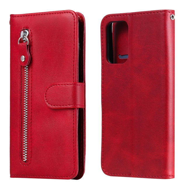 Fashion Calf Texture Zipper Horizontal Flip Leather Case with Stand & Card Slots & Wallet Function, For Samsung Galaxy A72 5G