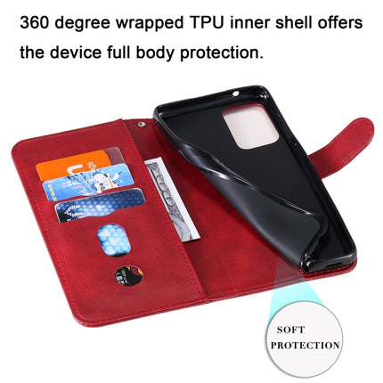 Fashion Calf Texture Zipper Horizontal Flip Leather Case with Stand & Card Slots & Wallet Function, For Samsung Galaxy A72 5G