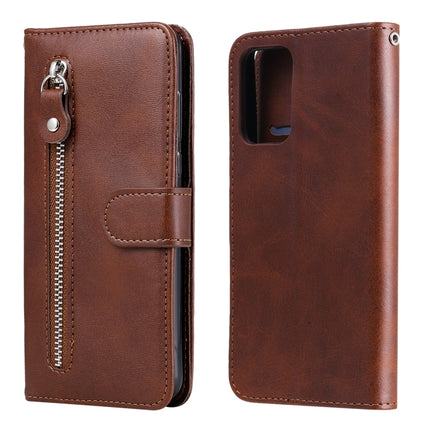 Fashion Calf Texture Zipper Horizontal Flip Leather Case with Stand & Card Slots & Wallet Function, For Samsung Galaxy A72 5G