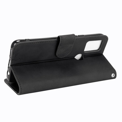Solid Color Skin Feel Magnetic Buckle Horizontal Flip Calf Texture PU Leather Case with Holder & Card Slots & Wallet, For UMIDIGI A9 Pro
