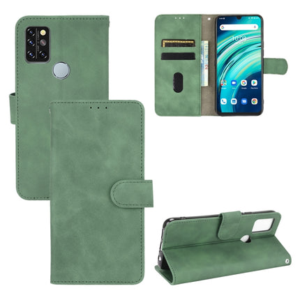Solid Color Skin Feel Magnetic Buckle Horizontal Flip Calf Texture PU Leather Case with Holder & Card Slots & Wallet, For UMIDIGI A9 Pro