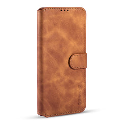DG.MING Retro Oil Side Horizontal Flip Case with Holder & Card Slots & Wallet, For Samsung Galaxy S21+ 5G, For Samsung Galaxy S21 Ultra 5G, For Samsung Galaxy S21 5G