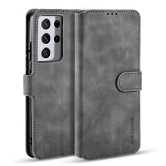 DG.MING Retro Oil Side Horizontal Flip Case with Holder & Card Slots & Wallet, For Samsung Galaxy S21+ 5G, For Samsung Galaxy S21 Ultra 5G, For Samsung Galaxy S21 5G