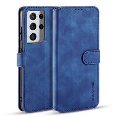 DG.MING Retro Oil Side Horizontal Flip Case with Holder & Card Slots & Wallet, For Samsung Galaxy S21+ 5G, For Samsung Galaxy S21 Ultra 5G, For Samsung Galaxy S21 5G