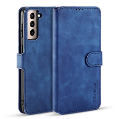 DG.MING Retro Oil Side Horizontal Flip Case with Holder & Card Slots & Wallet, For Samsung Galaxy S21+ 5G, For Samsung Galaxy S21 Ultra 5G, For Samsung Galaxy S21 5G