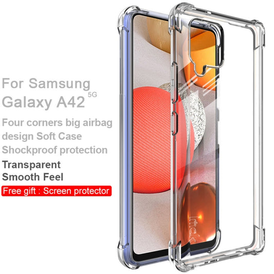 IMAK All-inclusive Shockproof Airbag TPU Case with Screen Protector, For Samsung Galaxy A42 5G, For Samsung Galaxy S21 5G, For Samsung Galaxy S21 Plus 5G, For Samsung Galaxy S21 Ultra 5G, For Xiaomi Mi 11 5G