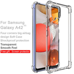 IMAK All-inclusive Shockproof Airbag TPU Case with Screen Protector, For Samsung Galaxy A42 5G, For Samsung Galaxy S21 5G, For Samsung Galaxy S21 Plus 5G, For Samsung Galaxy S21 Ultra 5G, For Xiaomi Mi 11 5G