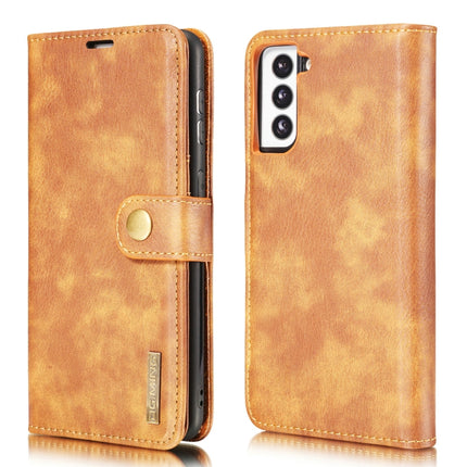 DG.MING Crazy Horse Texture Flip Detachable Magnetic Leather Case with Holder & Card Slots & Wallet, For Samsung Galaxy S21 5G, For Samsung Galaxy S21+ 5G, For Samsung Galaxy S21 Ultra 5G