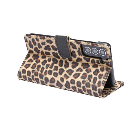 Leopard Pattern Horizontal Flip Leather Case with Holder & Card Slots, For Samsung Galaxy S21 5G, For Samsung Galaxy S21+ 5G, For Samsung Galaxy S21 Ultra 5G