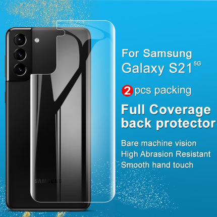 2 PCS IMAK 0.15mm Curved Full Screen Protector Hydrogel Film Back Protector, For Samsung Galaxy S21 5G, For Samsung Galaxy S21 Plus 5G, For Samsung Galaxy S21 Ultra 5G, For Xiaomi Mi 11 5G