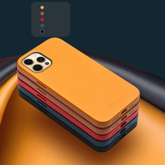 QIALINO Nappa Leather Shockproof Magsafe Case, For iPhone 12 mini, For iPhone 12 / 12 Pro, For iPhone 12 Pro Max