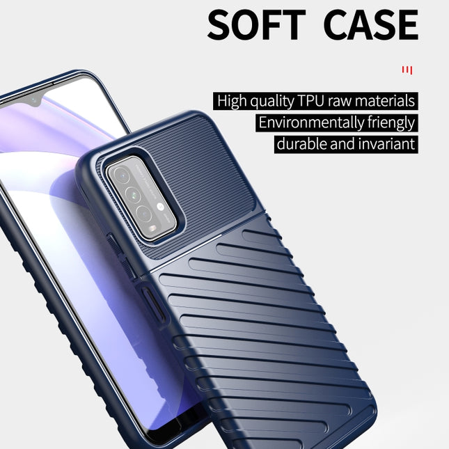 Thunderbolt Shockproof TPU Protective Soft Case, For Xiaomi Redmi 9T