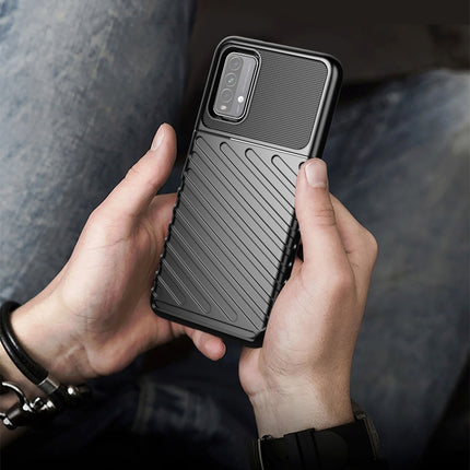 Thunderbolt Shockproof TPU Protective Soft Case, For LG K71, For LG Stylo 7 4G, For LG Stylo 7 5G, For OPPO Realme 7i, For Xiaomi Mi 10i 5G, For Xiaomi Mi 11 5G, For Xiaomi Redmi 9T