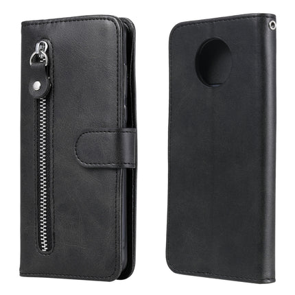For Xiaomi Redmi Note 9 5G (CN Version) / Note 9T 5G Fashion Calf Texture Zipper Horizontal Flip Leather Case with Holder & Card Slots & Wallet, For Xiaomi Redmi Note 9 5G (CN Version)