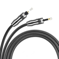 EMK OD1.0mm 3.5mm Digital Sound Toslink to Mini Toslink Digital Optical Audio Cable, 1m, 1.5m, 2m, 3m, 5m