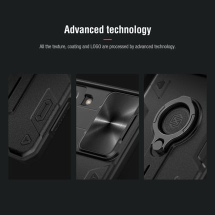 NILLKIN Shockproof CamShield Armor Protective Case with Invisible Ring Holder, For Samsung Galaxy S21+ 5G