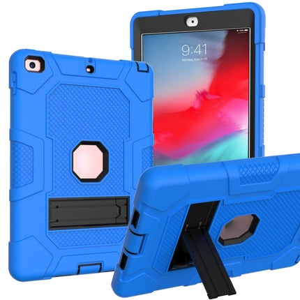 Contrast Color Robot Shockproof Silicone + PC Protective Case with Holder, For Samsung Galaxy Tab S6 Lite P610, For iPad 9.7 (2018 / 2017), For iPad Air 2022 / 2020 10.9 inch