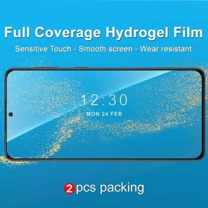2 PCS IMAK Curved Full Screen Hydrogel Film, For Samsung Galaxy S21 5G, For Samsung Galaxy S21+ 5G, For Samsung Galaxy S21 Ultra 5G, For Xiaomi Mi 11 5G