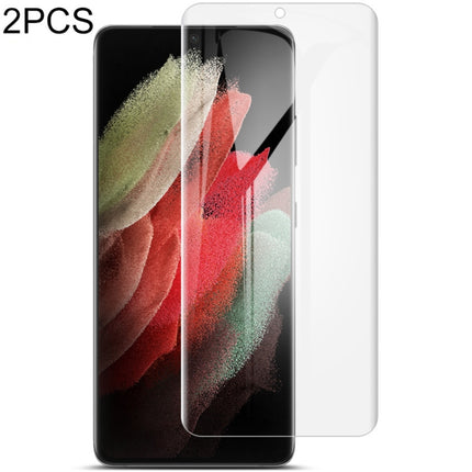 2 PCS IMAK Curved Full Screen Hydrogel Film, For Samsung Galaxy S21 5G, For Samsung Galaxy S21+ 5G, For Samsung Galaxy S21 Ultra 5G, For Xiaomi Mi 11 5G