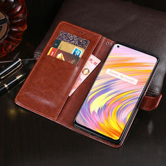 idewei Crazy Horse Texture Horizontal Flip Leather Case with Holder & Card Slots & Wallet, For OPPO Realme V15, For Samsung Galaxy A32 5G, For vivo Y31S