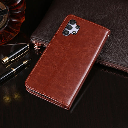 idewei Crazy Horse Texture Horizontal Flip Leather Case with Holder & Card Slots & Wallet