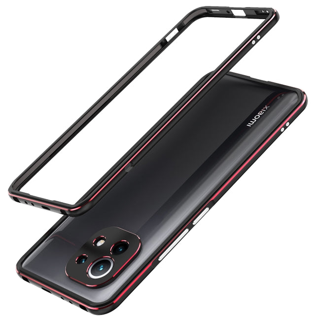 Aurora Series Lens Protector + Metal Frame Protective Case, For Xiaomi Mi 11