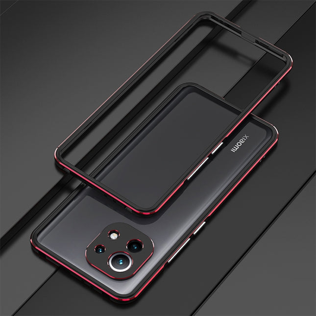 Aurora Series Lens Protector + Metal Frame Protective Case, For Xiaomi Mi 11