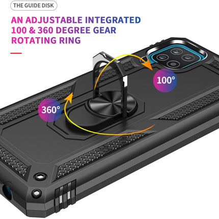 Shockproof TPU + PC Protective Case with 360 Degree Rotating Holder, For Samsung Galaxy A12 5G, For Samsung Galaxy A52 5G / 4G, For Samsung Galaxy A72 5G / 4G