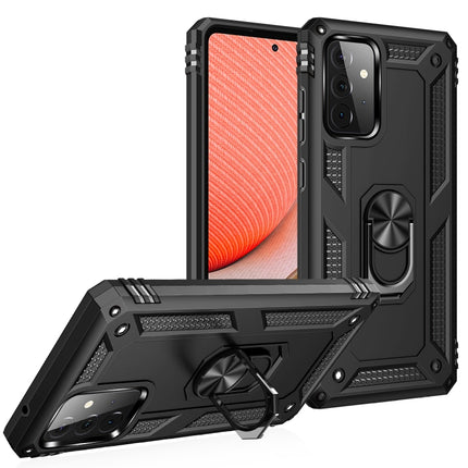 Shockproof TPU + PC Protective Case with 360 Degree Rotating Holder, For Samsung Galaxy A12 5G, For Samsung Galaxy A52 5G / 4G, For Samsung Galaxy A72 5G / 4G