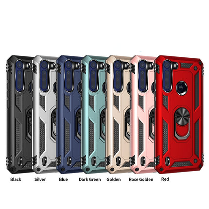 Shockproof TPU + PC Protective Case with 360 Degree Rotating Holder, For Motorola Moto One Fusion, For SamsungGalaxy A52 5G / 4G