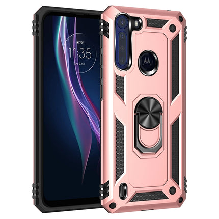 Shockproof TPU + PC Protective Case with 360 Degree Rotating Holder, For Motorola Moto One Fusion, For SamsungGalaxy A52 5G / 4G