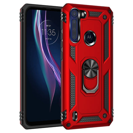 Shockproof TPU + PC Protective Case with 360 Degree Rotating Holder, For Motorola Moto One Fusion, For SamsungGalaxy A52 5G / 4G
