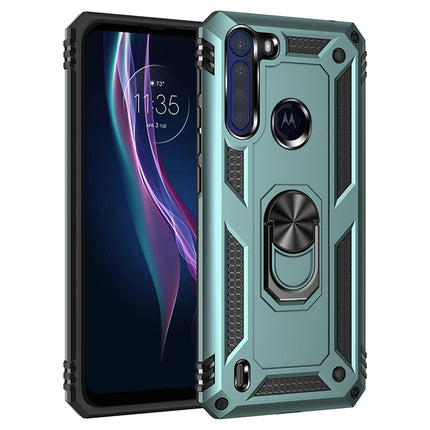 Shockproof TPU + PC Protective Case with 360 Degree Rotating Holder, For Motorola Moto One Fusion, For SamsungGalaxy A52 5G / 4G