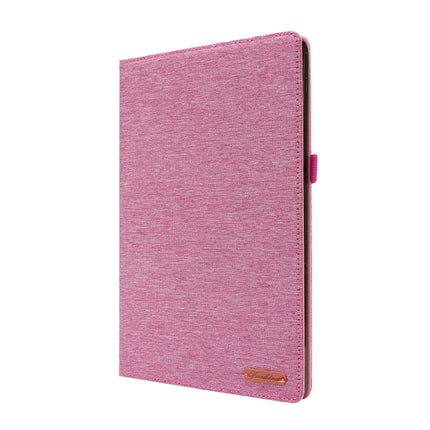 Horizontal Flip TPU + Fabric PU Leather Protective Case with Name Card Clip, For Huawei M5 8.0, For Huawei M6 8.4, For Huawei Enjoy Tablet 2 10.1 / T10 / T10S, For Lenovo Tab E10, For Lenovo Tab M10, For Lenovo Tab P10, For Lenovo Tab P11 Pro          ...