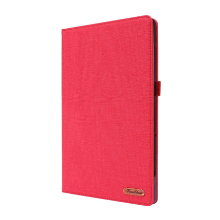 Horizontal Flip TPU + Fabric PU Leather Protective Case with Name Card Clip, For Huawei M5 8.0, For Huawei M6 8.4, For Huawei Enjoy Tablet 2 10.1 / T10 / T10S, For Lenovo Tab E10, For Lenovo Tab M10, For Lenovo Tab P10, For Lenovo Tab P11 Pro          ...